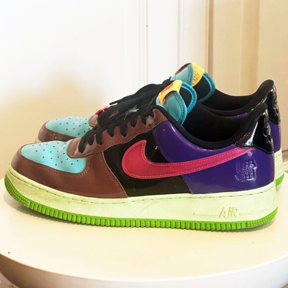 Nike Undefeated x Air Force 1 Low Pink Prime - Picture 2 of 6